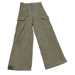 iZ Byer Girl Olive Green Cargo Pants Size 8